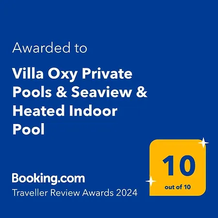 Villa Oxy Private Pools & Seaview & Heated Indoor Pool Göcek